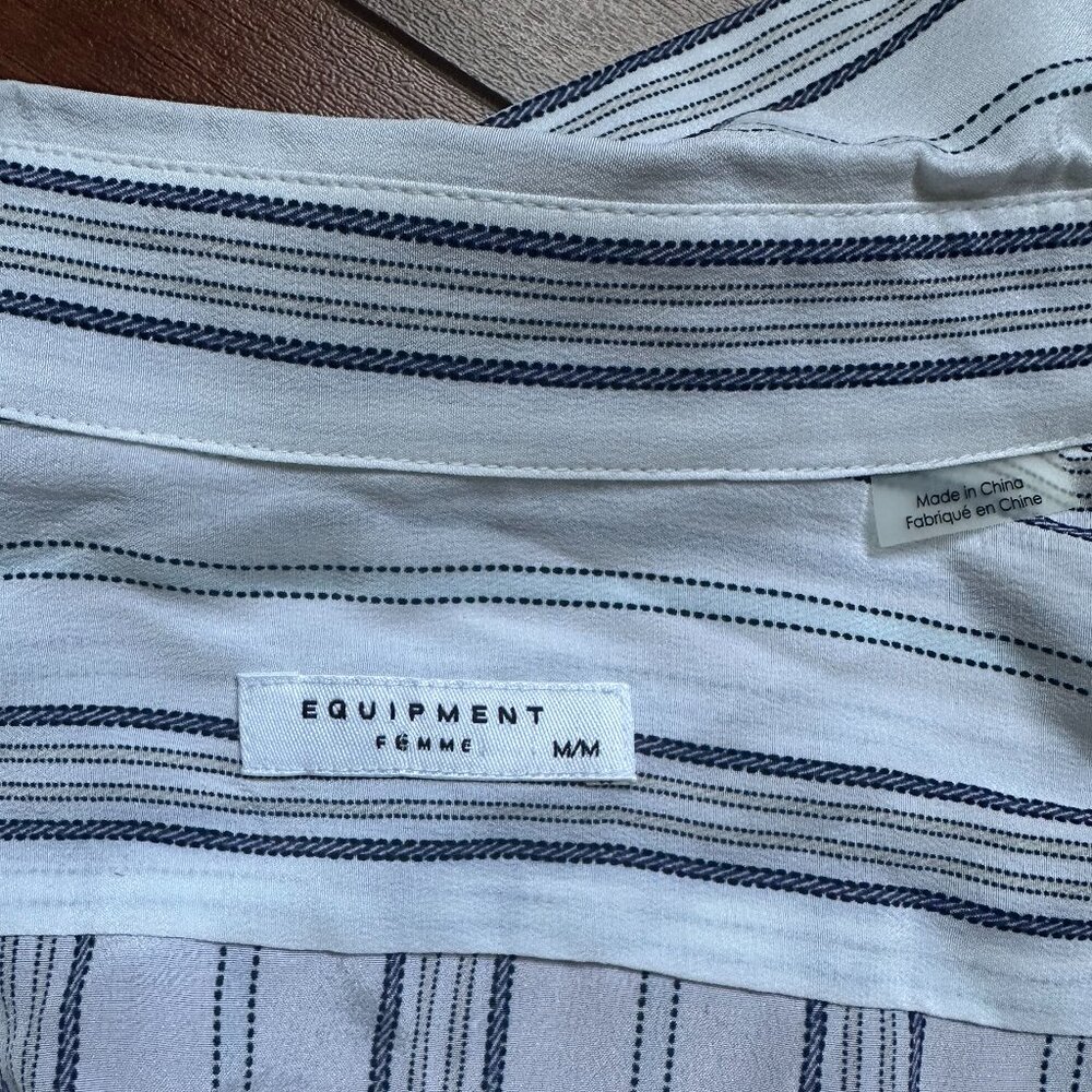 Striped Button-Up Shirt - Picture 3 of 7
